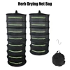 Layers Drying Net for Herbs Folding Dry Rack Dryer Mesh Bag Herb Drying Net with Zipper For Flowers Buds Plants Hanging Basket 1