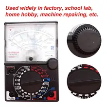 

YX-360TRn Analog Multimeter Plastic Gauge Shell AC DC Volt Ohm Current Testing Mutimeter Electrical Pointer Multitester
