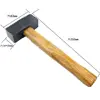 Stone hammer, square head, square head, wooden handle, heavy-duty wall smashing and wall dismantling, multifunctional 4