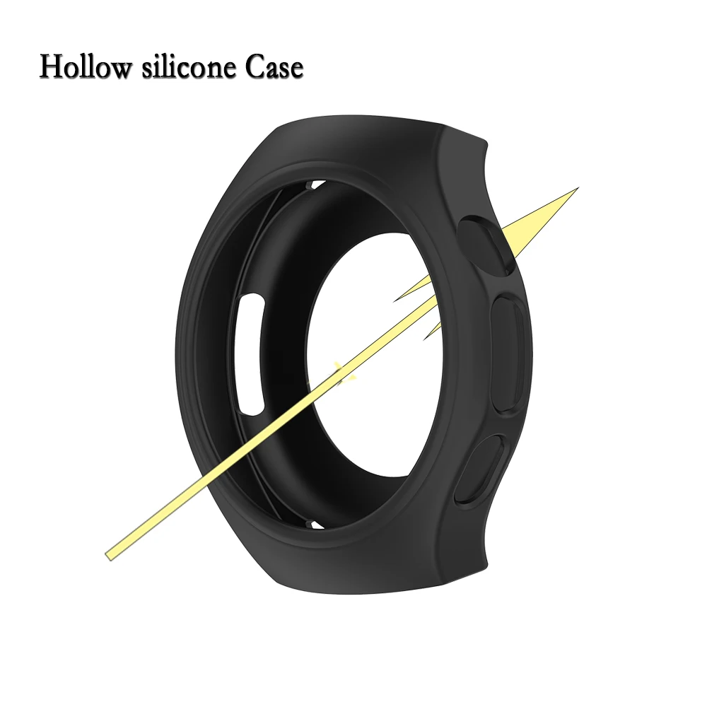 High-Quality Soft Silicone Anti-Scratch Protective Watch Decoration Case