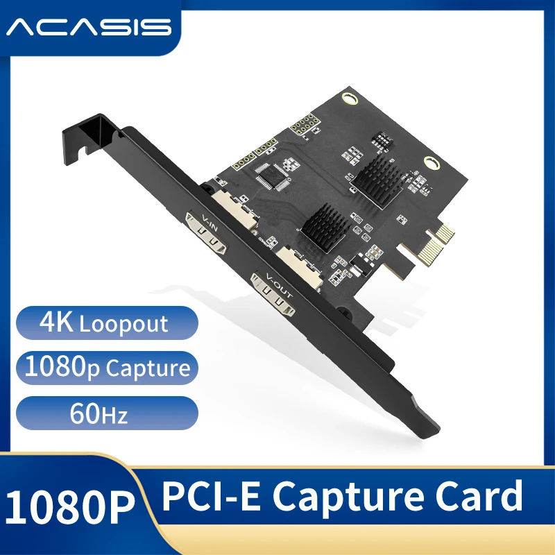 Acasis Pcie Hd Video Capture Card Capture Card Pci