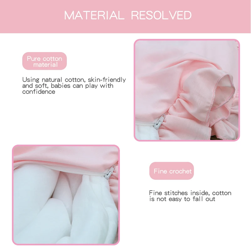 لينة القطن لعب الحصير للطفل ، أرضية مستديرة ، بطان...