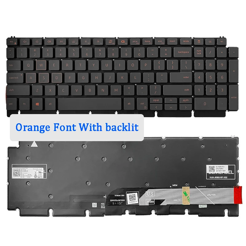 New ORIGINAL Laptop Keyboard For DELL G15 Ryzen Edition G15 5510 5511 5515 5520 5530