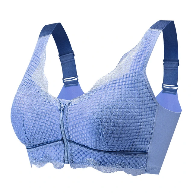 Front Closure Padded Bra Push Up Breasts Lace Bras For Underwear