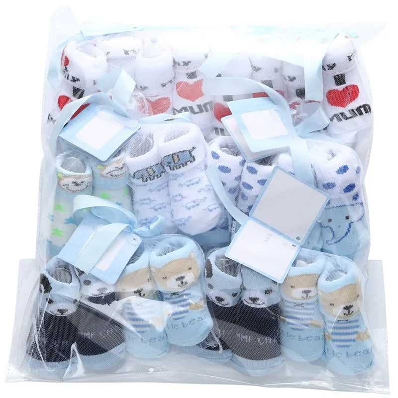 2Pairs/lot Infant Baby Socks Autumn Cotton Baby Socks for Girls Newborn Boy Toddler Fashion Socks Baby Clothes Accessories 0-12 6