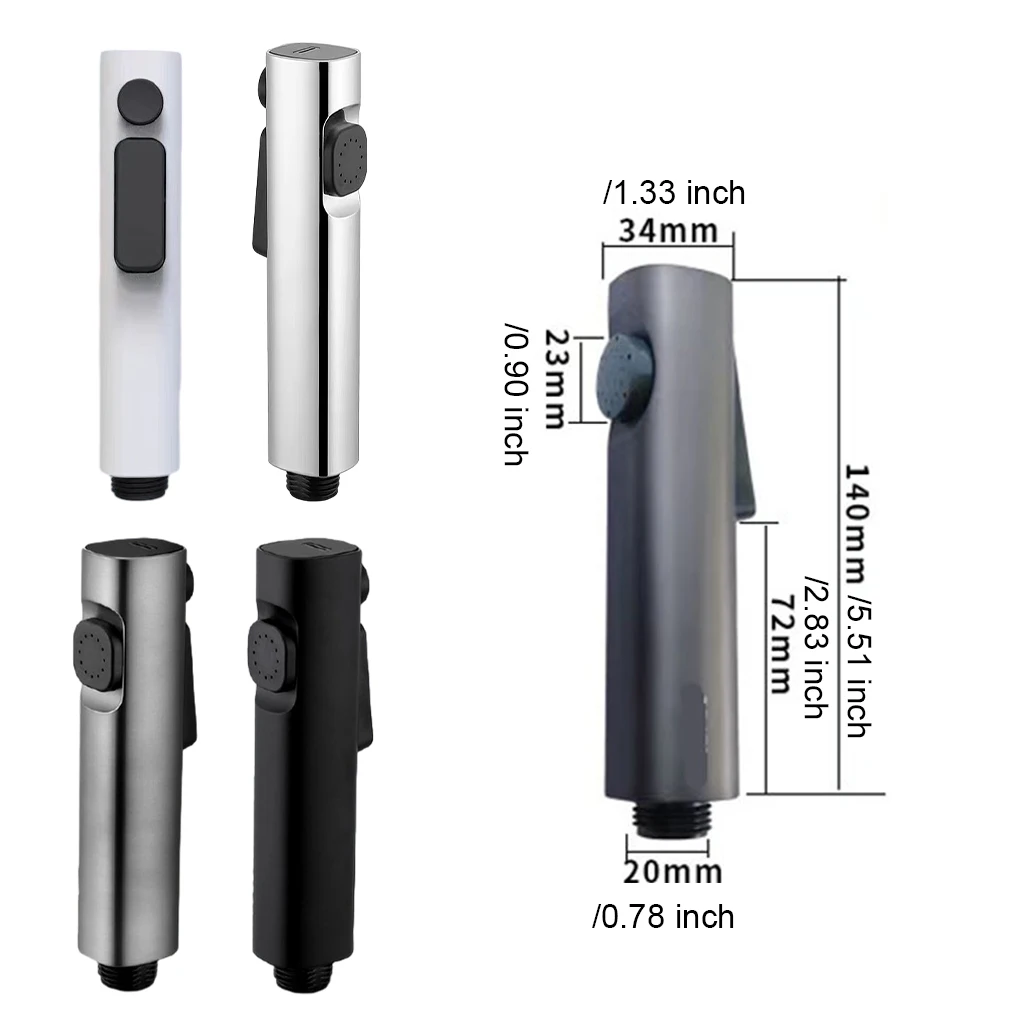 Toilet Douche Bidet Handheld Shower Head Flower Plant Diffuser Universal G1/2 Connector Faucet Floor Pet Water Nozzles