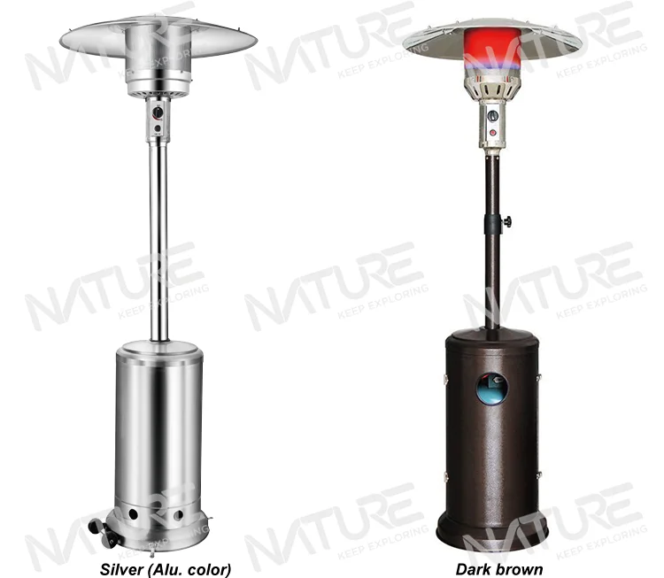 Outdoor Design Patio Heater And Chimeneas Gas Lighting Control System Flame Heat