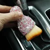 1Pc Bling Diamond Car Interior Dust Sweeping Soft Brush Car Washing Tool Keyboard Gap Car Dust Brush out Trend Cleaning Brush 6