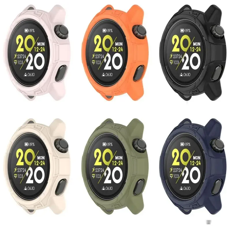 Silicone Protective Bumper Shell for Smart Watch Strap - Soft TPU Case Cover Accessories
