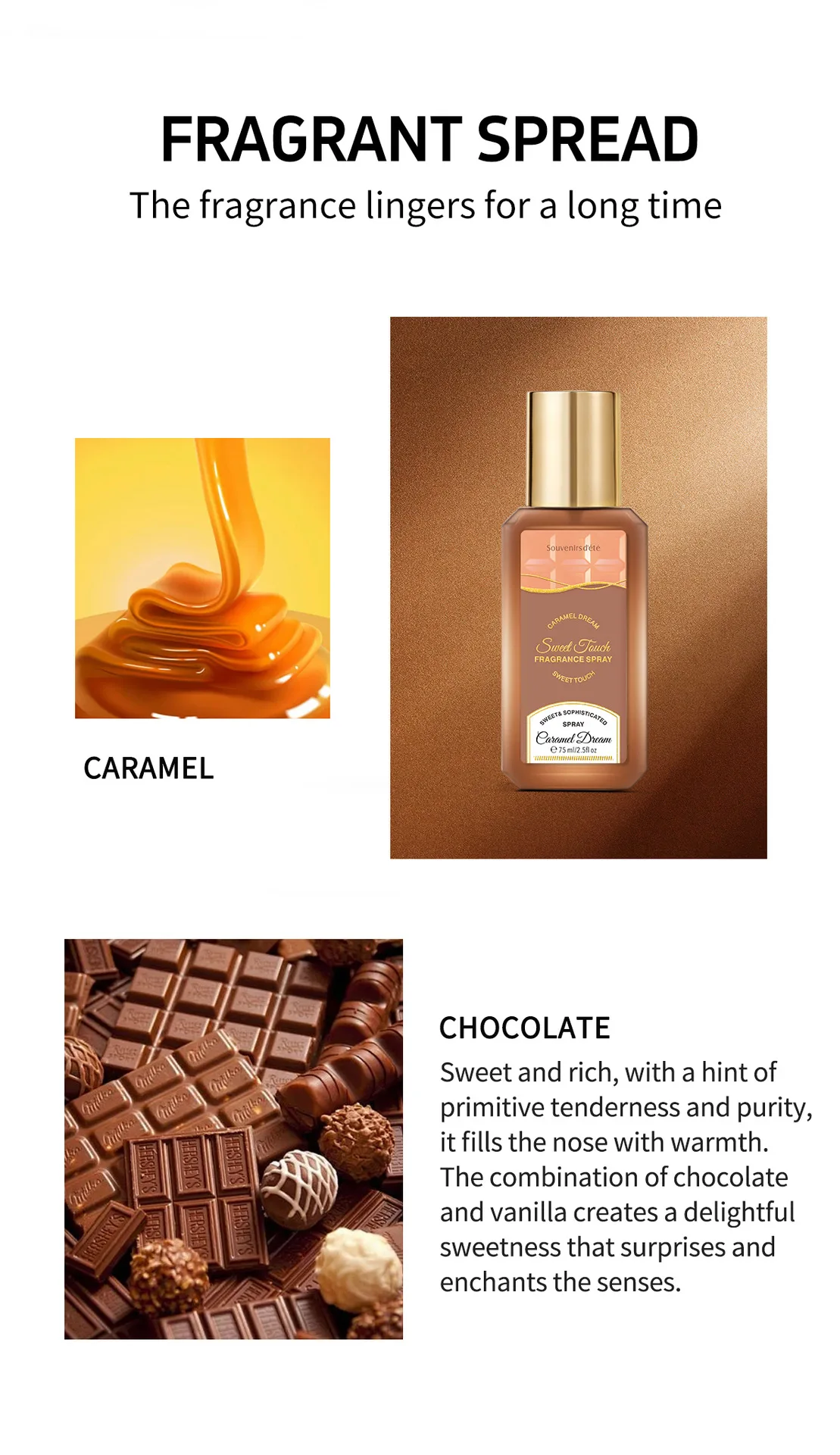 Cream muffin eau de parfum da donna fragranza dolce a lunga durata_voghion.com