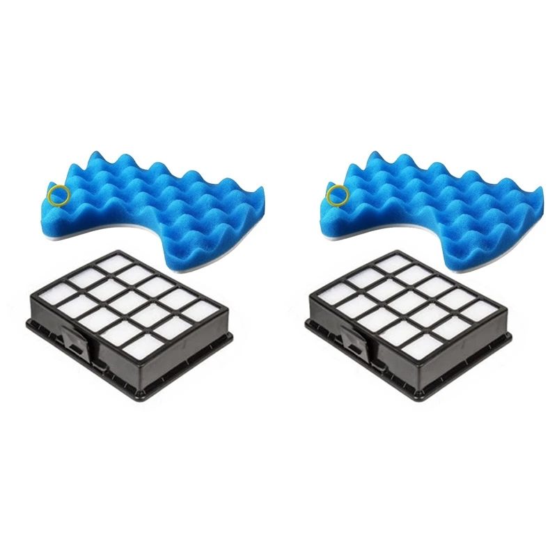 

Набор фильтров и губчатых фильтров для пылесоса Samsung DJ97-00492A SC6520 SC6530 /40/50/60 A, 2 шт.