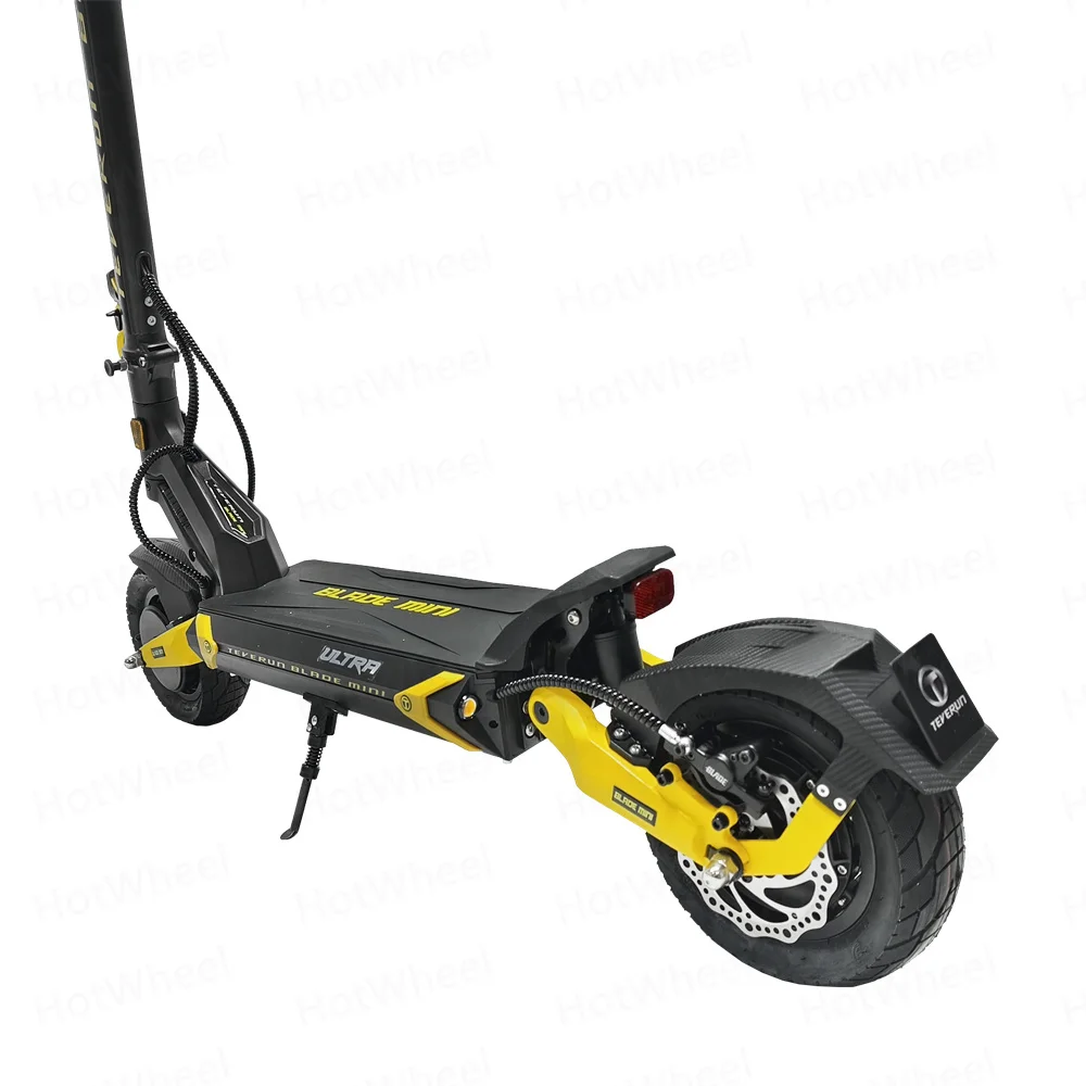 TEVERUN Blade MINI Ultra 1000W*2 Dual Motor 60V 27Ah Battery Build-in LED Display NFC Card 10inch Tubeless Range 100km Scooter