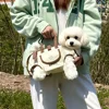 Pet Carrier Bag for Cats & Small Dogs - Outdoor Portable, Breathable, Handheld & Crossbody, Lightweight for Travel,