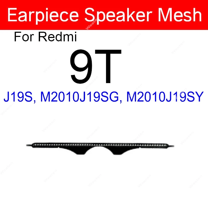 Filet Anti-poussière Pour écouteurs Redmi Note 9 Pro - Protection Grille - Noir