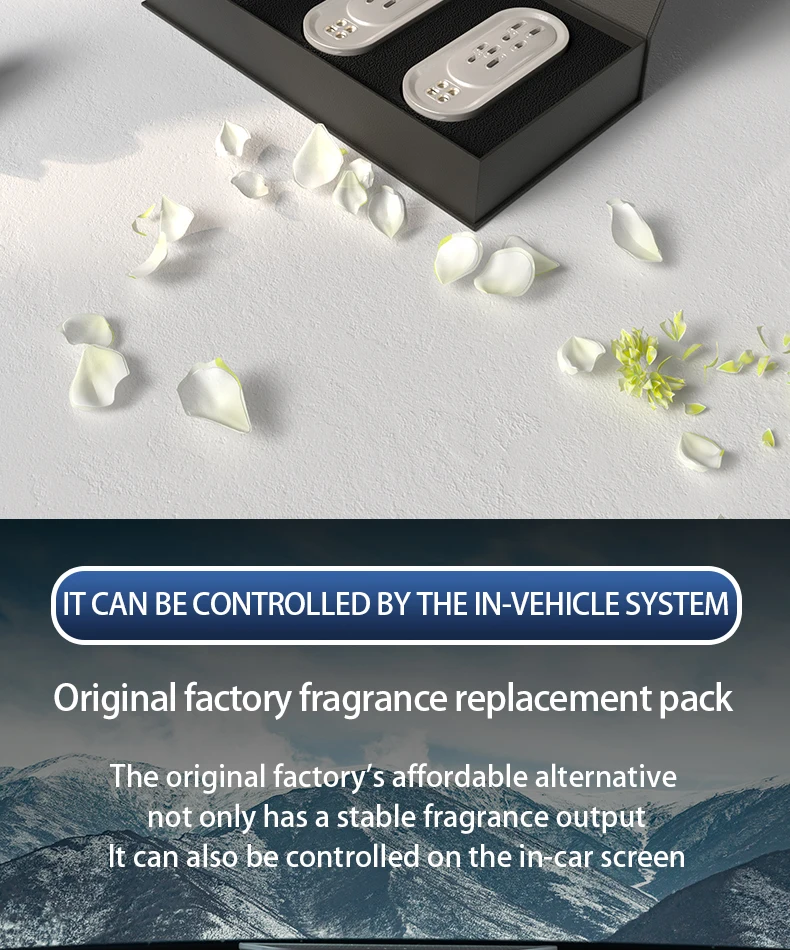 For DENZA D9/N9 Fragrance replacement set Replace the original vehicle Aromather