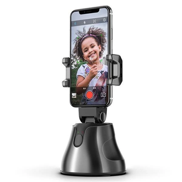 Auto Tracking Smart Shooting Holder 360-Degree Rotation Auto Face Tracking Camera Holder Mount Phone Holder Private Photographer