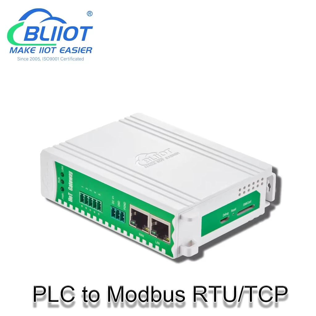 PLC para Modbus RTU/TCP Protocolo Gateway IoT Gateway BL120PM ...