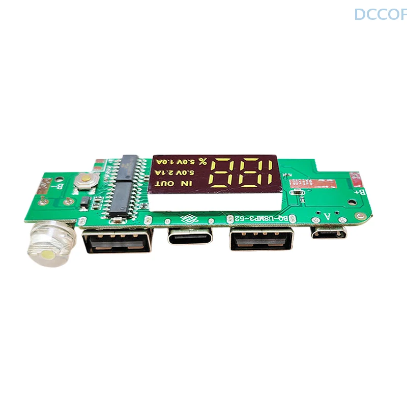 Bluetooth Mini Audio System 3.3V-5V Integrated Power Bank Lifting Plate Mobile Power Motherboard 3W-5W Amplifier Board
