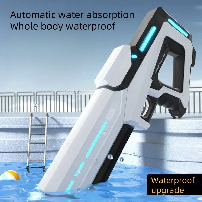 Water Guns Automatic Water Absorbing Electric Outdoor Beach Swimming Pool Entertainment Adult and Children's