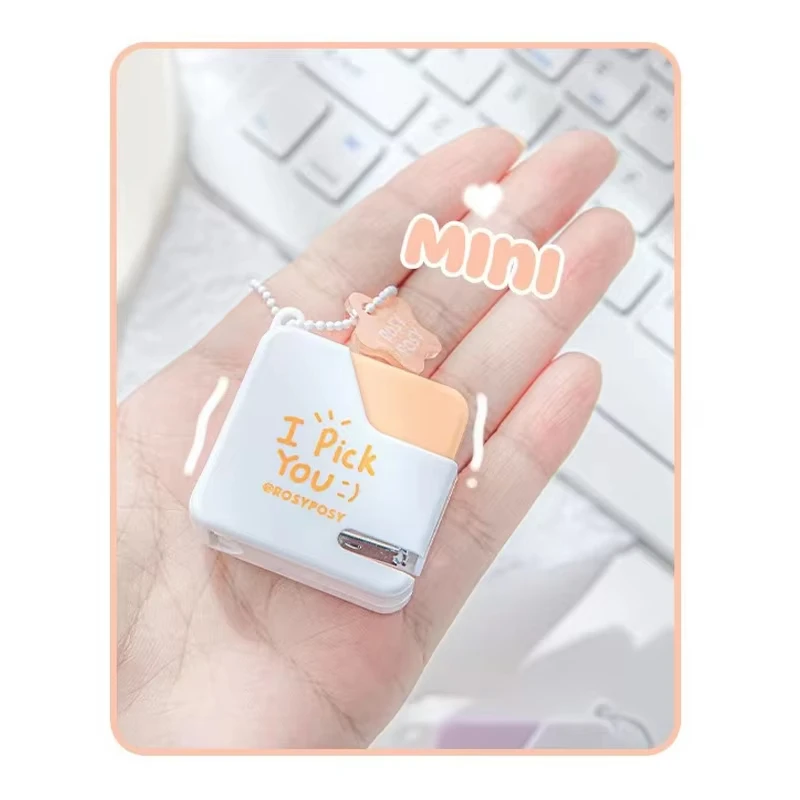 소형 설탕 스테이플러 고급스러운 디자인 휴대용 미니 스테이플러 문서 및 데이터 제본 장치