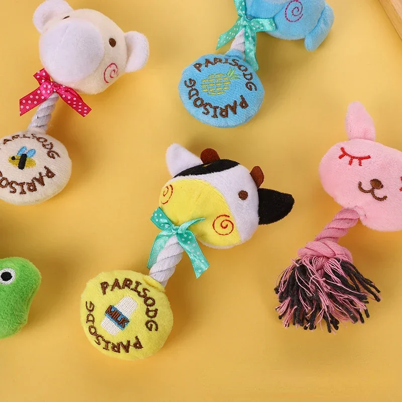 

Товары для домашних животных, игрушка с голосом собаки, плюшевые игрушки, корова, лягушка, кролик, износостойкая веревка для животных, игрушки для домашних животных, инструмент для молара