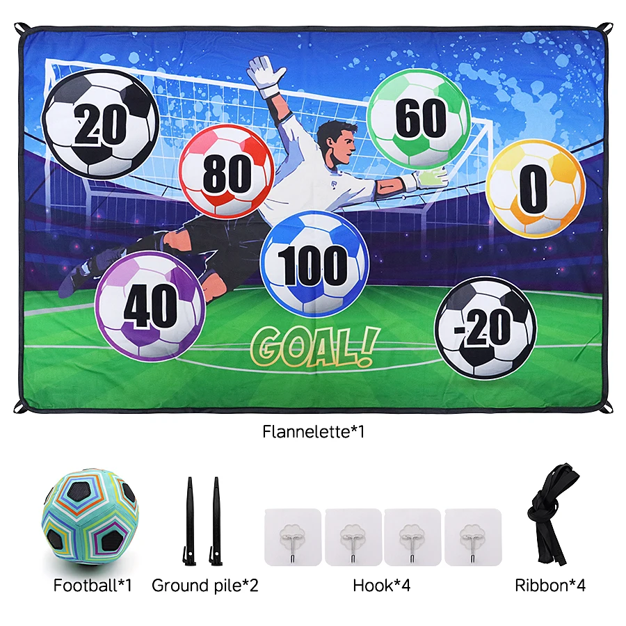 مجموعة حصيرة ألعاب كرة القدم في الهواء الطلق ألعاب...