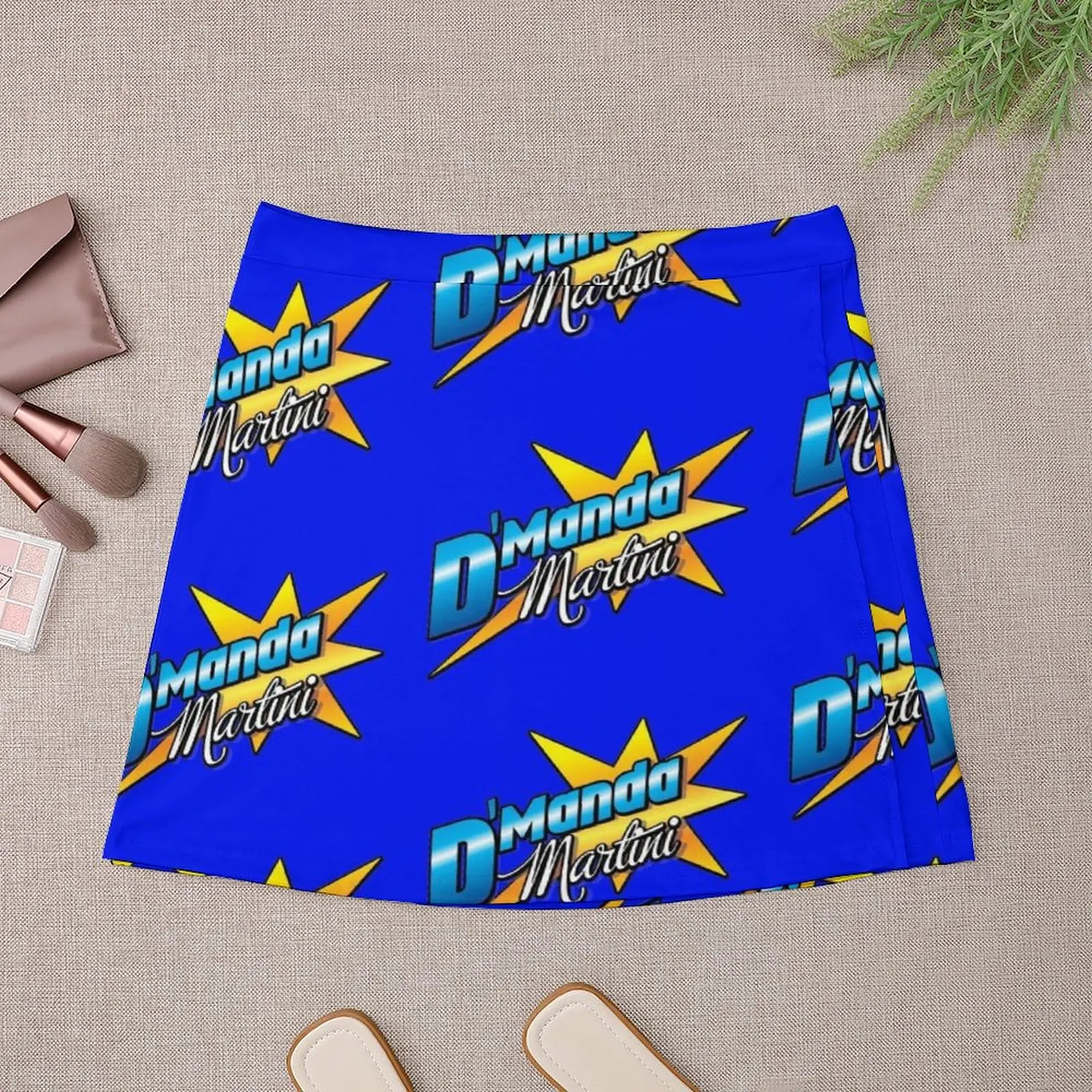 D'Manda Martini Mini Skirt clothes for woman skirt for women women's skirts trend 2024