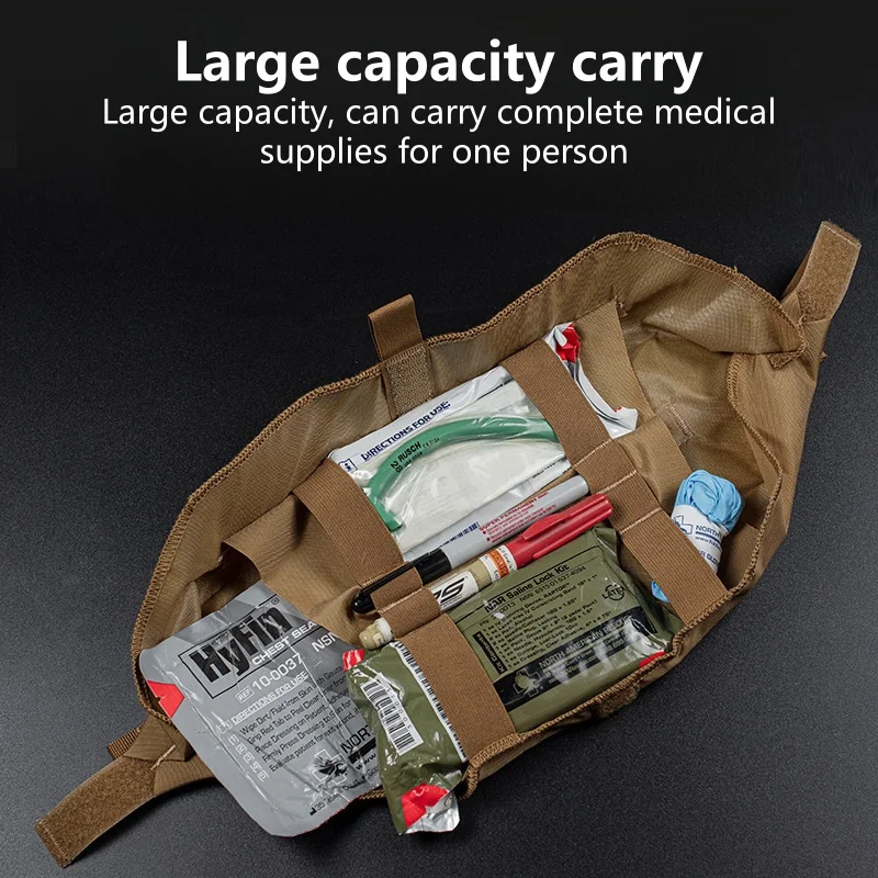 Separate Type Trauma Pouch First Aid Kit Individual Rapid Belt Bag Airsoft Vest Plate Carrier Waist Bags Equipment Accessories ﻿ 5