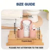 1pcs makeup cotton storage box desktop storage storage box toothpick dental floss storage box beauty cotton swab storage box 5