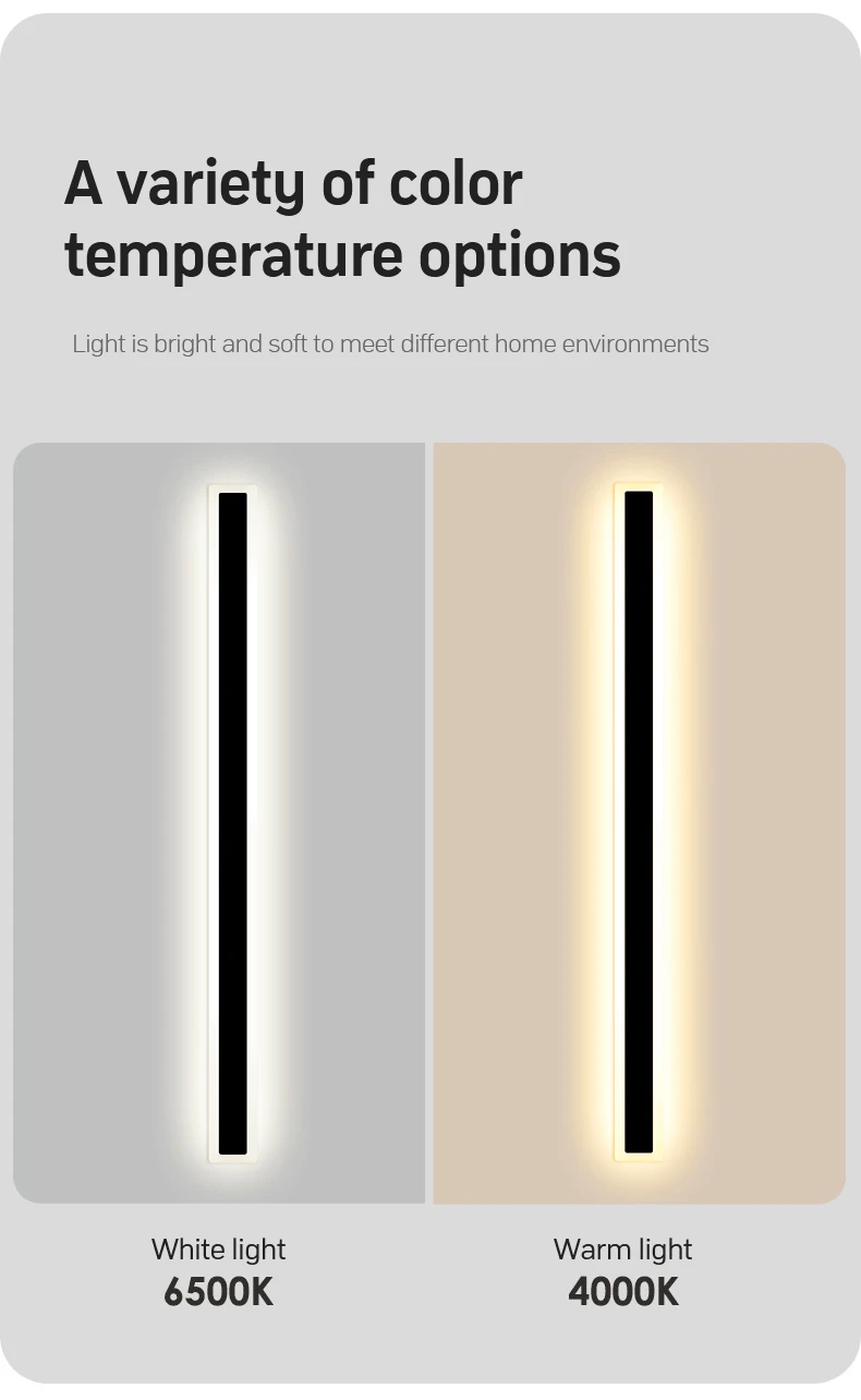 Description Picture 6 of itemOutdoor wall lamp waterproof modern simple villa courtyard wall lamp outdoor balcony night view decorative strip courtyard lamp