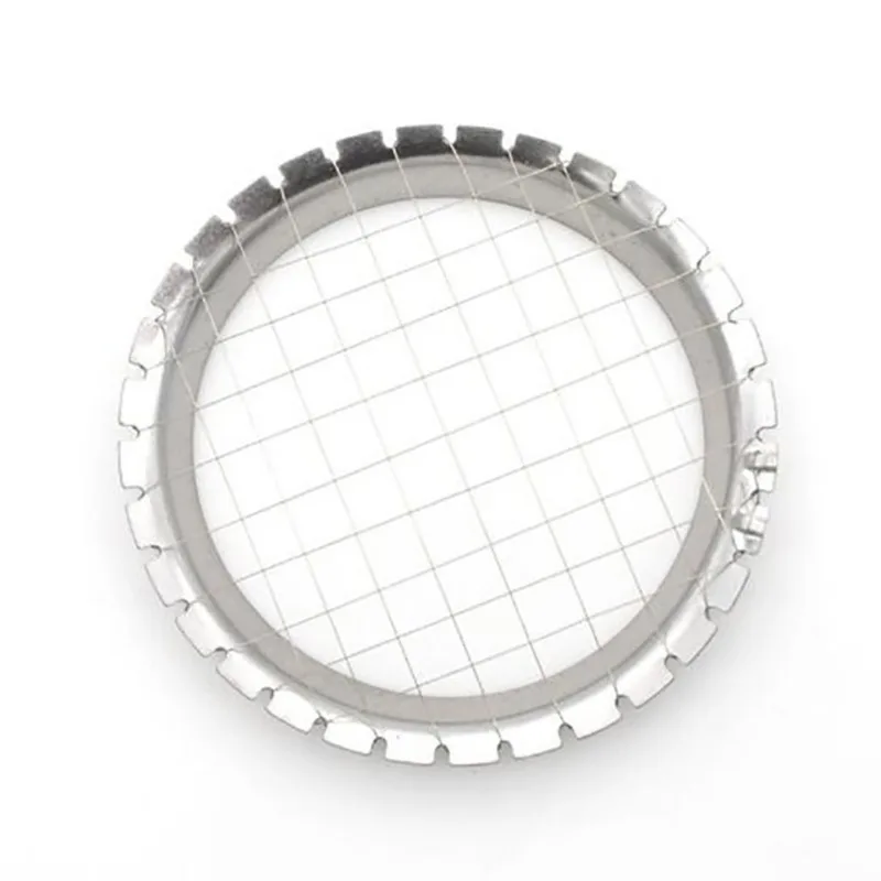 New Kitchen Cutting Gadgets Stainless Steel Egg Slicer Vegetables Fruit Potato Salads Cube Grid Cutter Cheese Device Cooking