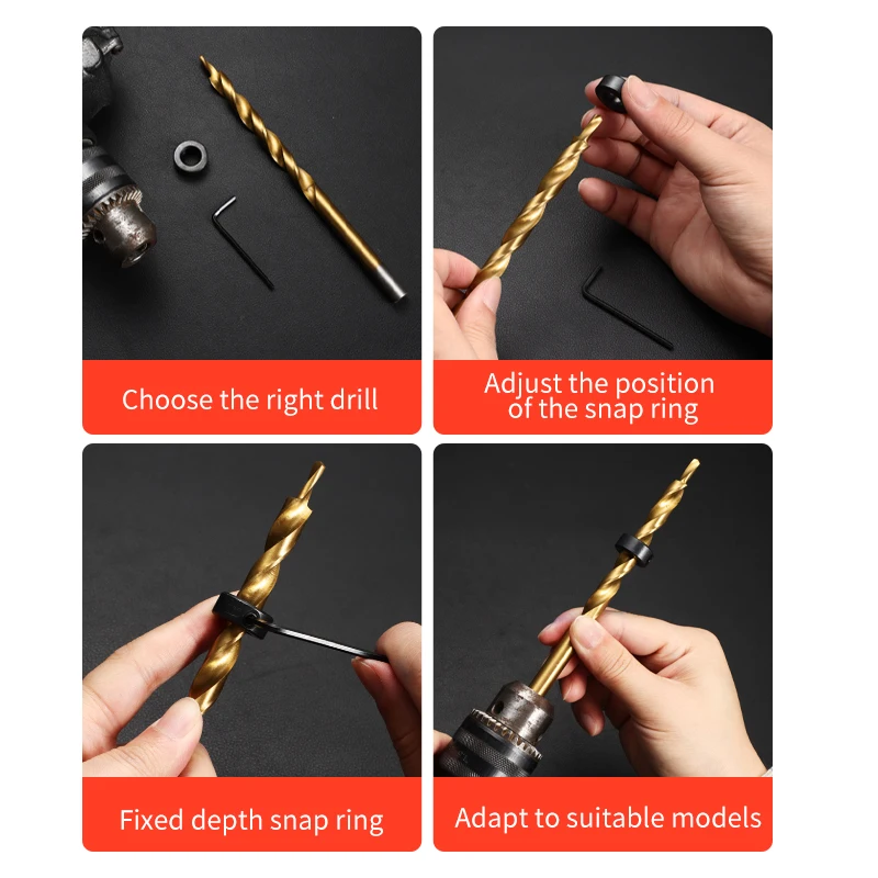 Рисунок 5 - Сверло ступенчатое с наклонным отверстием