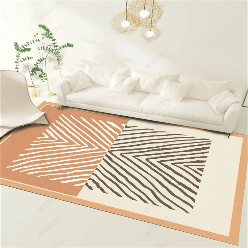 Modern Simple Living Room Decoration Carpet, Soft Carpets, Bedroom, Bedside, Light, Luxury, Balcony, Porch Entry, Non-slip Rug