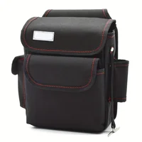 Multi-Pockets Tool Bag 1680D Oxford Cloth Hammer Pliers Holder Hand Tools Organizer for Electrician Tools Belt Work Pouch 1