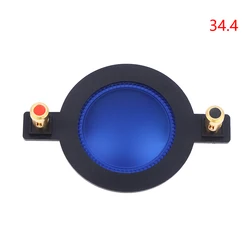 Premium Titanium Film Tweeter Membrane with Copper Wire for DIY Treble Speaker Repair - Blue (34.4mm)
