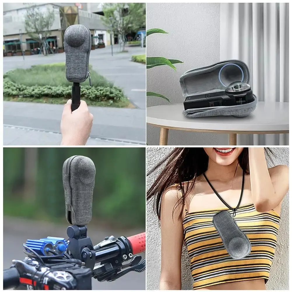파노라마 액션 카메라 보호 보관 가방 액세서리, 운반 케이스, Rs 1 인치 호환