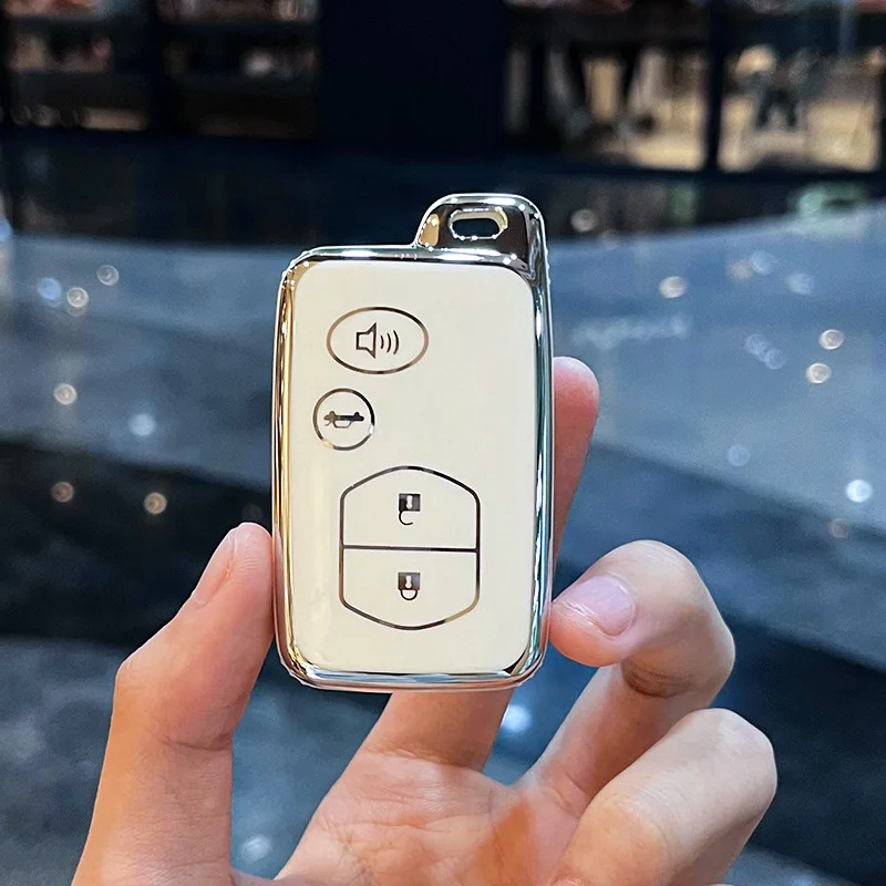 Key Case 2 3 4 Button Car Key Case For Toyota Lexus