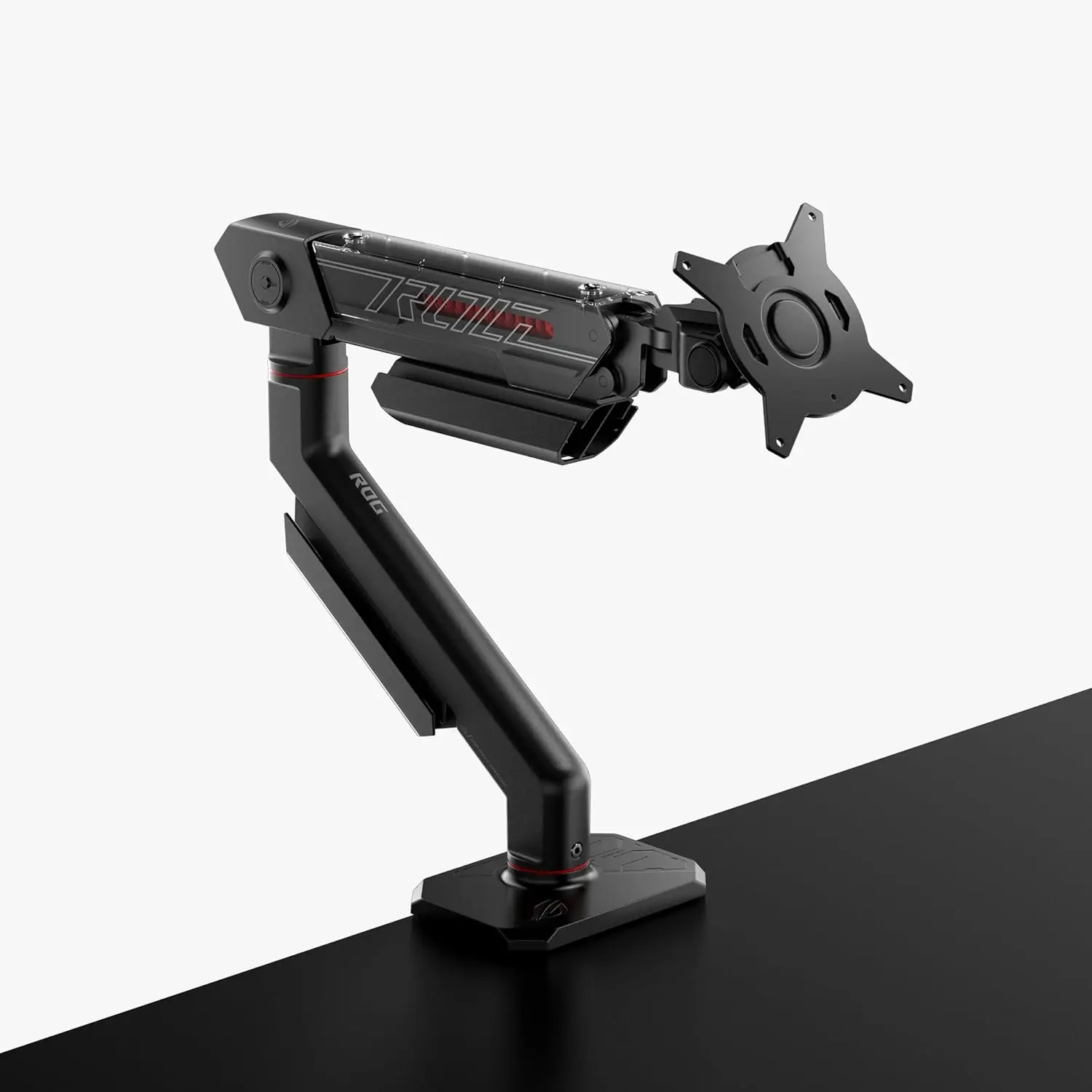 ROG Ergo Monitor Arm (AAS01) - Monitor Mount with Cable Management, Ergonomic, Pivot, Swivel, Height Fully Adjustable