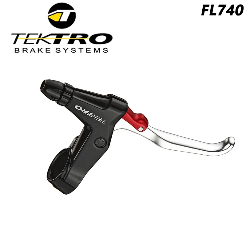 

TEKTRO FL740 Brake Lever Racer Road Bike Forged Aluminum Lever 3 Finger Lever With Caliper Canti Brake Rapidfire Shifter parts