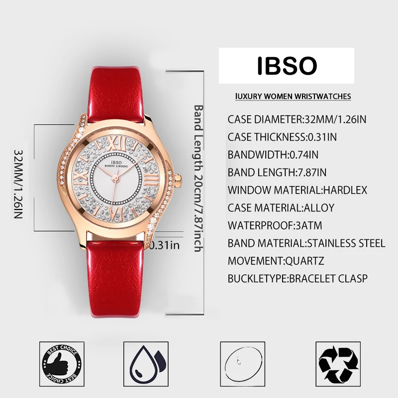 Luxury Brand Women Wristwatch Leather Starry Dial Elegant Golden Female Diving Hand Clock Waterproof Stainless Steel Lady Watch