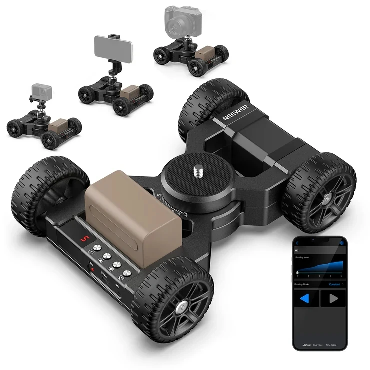 NEEWER-DL400-Motorized-Camera-Slider-Dolly-Kit-with-App-Control-Ultra ...