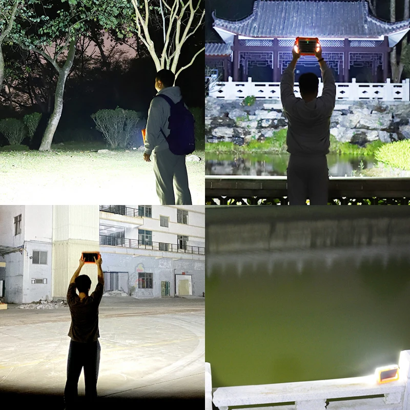 Solar Light Rechargeable LED 15000W - Image 2