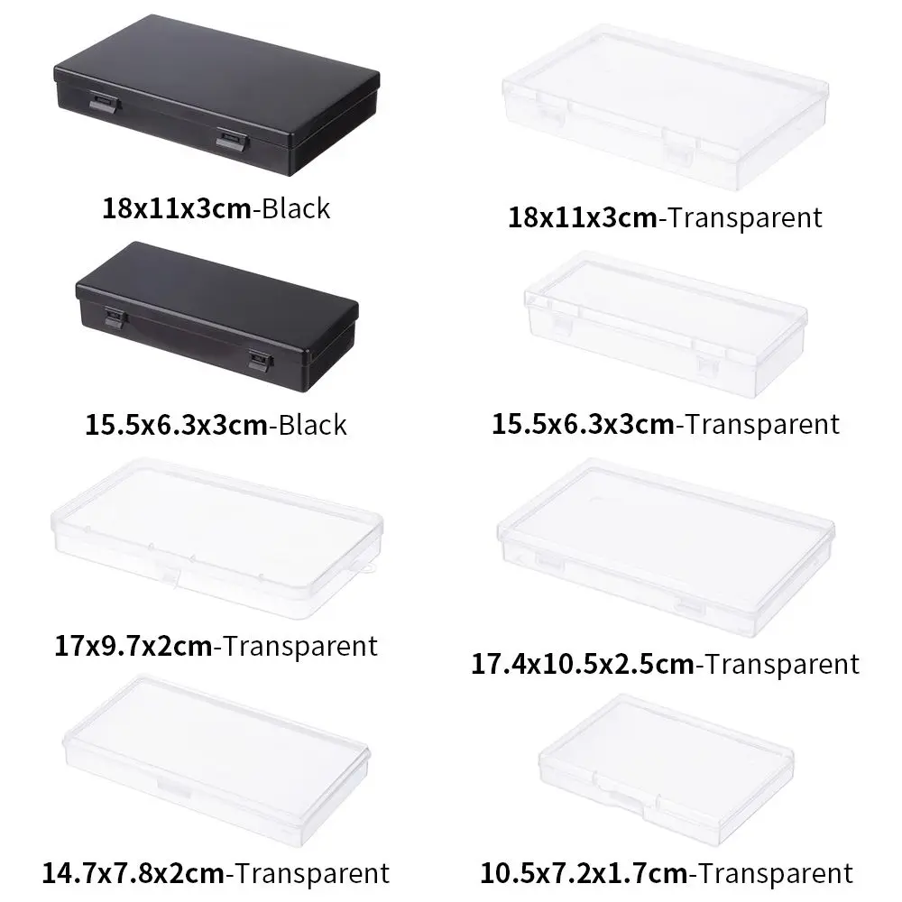 Plastic Storage Box for Jewelry and Crafts