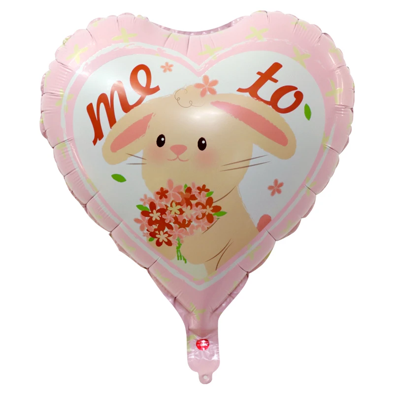 18 PCS Heart Foil Balloons - 18 Inch Love Balloons For Valentine's Day, Propose, Wedding, Birthday Party Decor (Forever Style) - View #11