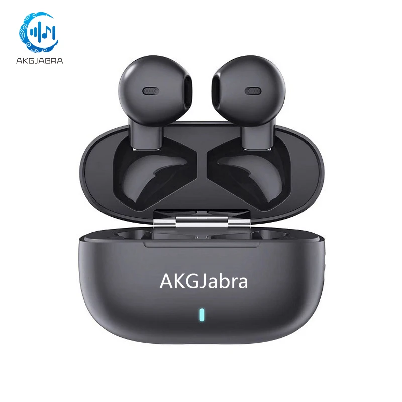 헤드셋  AKGJabra 블루투스 5.0 TWS 무선 헤드셋, 스포츠 게이밍 헤드셋, 마이크 포함, 9D 하이파이 스테레오 헤드셋, E98 