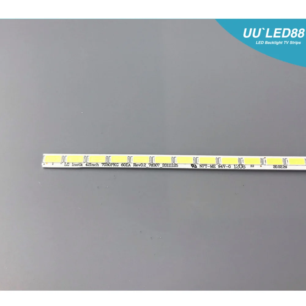 LG LED 백라이트 스트립, 42LS570T, T420HVN01.0, 74.42T23.001, 7030PKG, 60ea ...