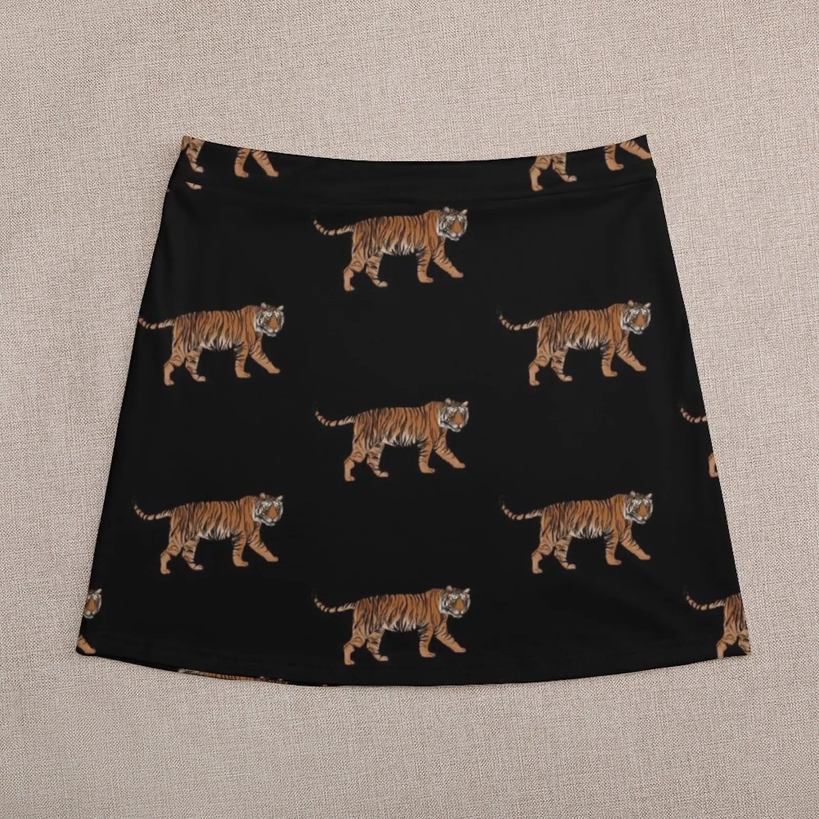 Tiger digital art Mini Skirt women's stylish skirts new in external clothes