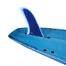 Longboard Fin 10.5 inch Surf Fin For Sup Fiberglass Single Fin Multicolor Surfboard Fins Longboard Keel Central Fin