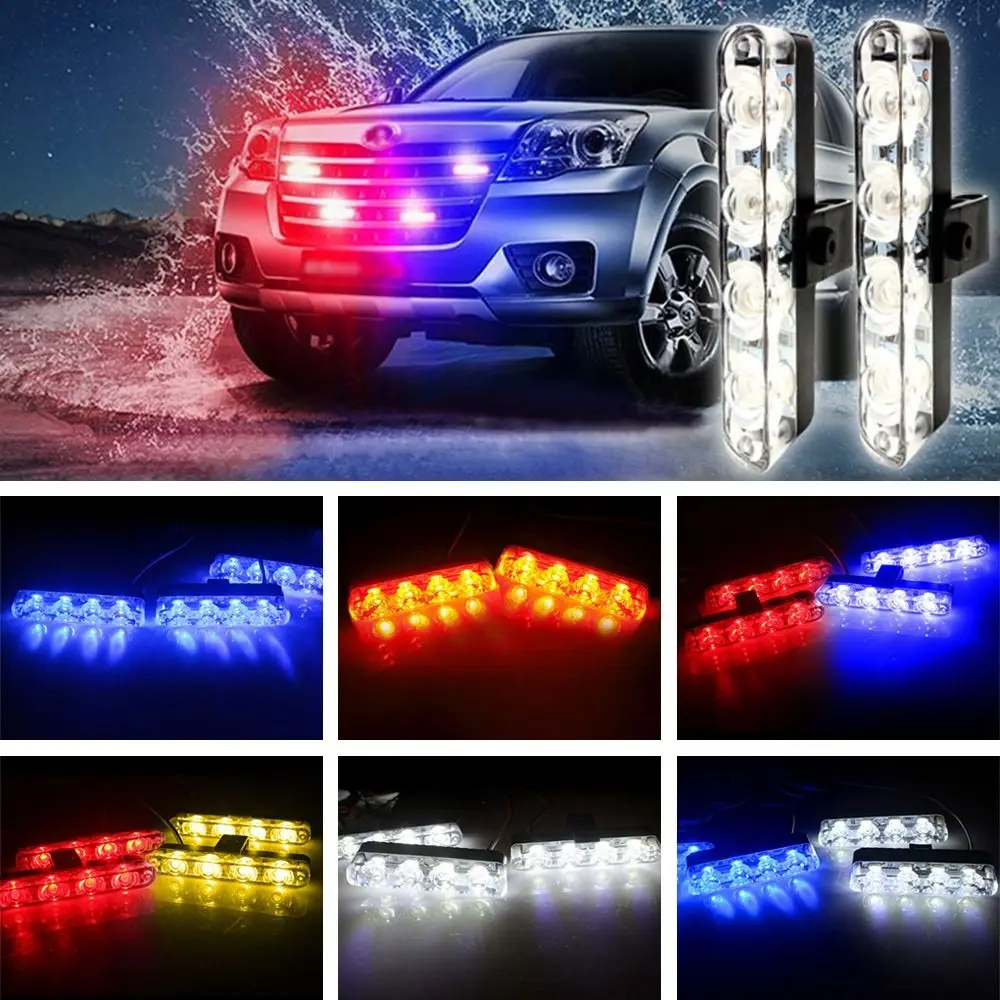 Controllo Wireless Police Light Pompiere Beacon Warning Lamp Luce Stroboscopica Di Emergenza Auto Led Light Auto Position Lamps