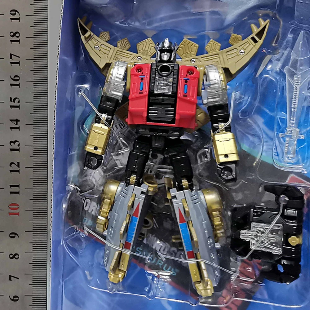 EN STOCK Juguetes de transformación G1 Dinosaurio BPF 5 en 1 Combinación Dinobot Deformación Grimlock Swoop Sludge Slag Snarl Figura Robot